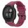 Per cinturino per orologio Garmin Instinct 2 / Instinct tinta unita nero con fibbia in silicone a sgancio rapido (vino rosso) Per cinturino per orologio Garmin Instinct 2 / Instinct tinta unita nero con fibbia in silicone a sgancio rapido (vino rosso)