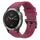 Per cinturino per orologio Garmin Fenix 6 GPS tinta unita nero con fibbia in silicone a sgancio rapido (vino rosso) Per cinturino per orologio Garmin Fenix 6 GPS tinta unita nero con fibbia in silicone a sgancio rapido (vino rosso)