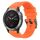 Per Garmin Fenix 6 GPS cinturino per orologio a sgancio rapido in silicone con fibbia nera tinta unita (arancione) Per Garmin Fenix 6 GPS cinturino per orologio a sgancio rapido in silicone con fibbia nera tinta unita (arancione)