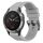 Per Garmin Fenix 6 GPS cinturino per orologio a sgancio rapido in silicone con fibbia nera tinta unita (grigio) Per Garmin Fenix 6 GPS cinturino per orologio a sgancio rapido in silicone con fibbia nera tinta unita (grigio)