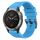 Per cinturino per orologio Garmin Fenix 6 GPS tinta unita nero con fibbia in silicone a sgancio rapido (blu cielo) Per cinturino per orologio Garmin Fenix 6 GPS tinta unita nero con fibbia in silicone a sgancio rapido (blu cielo)