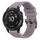 Per Garmin Fenix 6 Pro GPS cinturino in silicone a sgancio rapido con fibbia nera in tinta unita (viola) Per Garmin Fenix 6 Pro GPS cinturino in silicone a sgancio rapido con fibbia nera in tinta unita (viola)