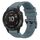 Per Garmin Fenix 6 Pro GPS cinturino in silicone a sgancio rapido con fibbia nera in tinta unita (Rock Blue)