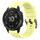 Per Garmin Fenix 6 Pro GPS cinturino in silicone a sgancio rapido con fibbia nera in tinta unita (giallo) Per Garmin Fenix 6 Pro GPS cinturino in silicone a sgancio rapido con fibbia nera in tinta unita (giallo)