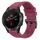 Per Garmin Fenix 5 / Fenix 5 Plus Cinturino per orologio a sgancio rapido in silicone con fibbia nera tinta unita (vino rosso) Per Garmin Fenix 5 / Fenix 5 Plus Cinturino per orologio a sgancio rapido in silicone con fibbia nera tinta unita (vino rosso)