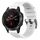 Per Garmin Fenix 5 / Fenix 5 Plus Cinturino per orologio a sgancio rapido in silicone con fibbia nera tinta unita (bianco) Per Garmin Fenix 5 / Fenix 5 Plus Cinturino per orologio a sgancio rapido in silicone con fibbia nera tinta unita (bianco)