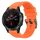 Per Garmin Fenix 5 / Fenix 5 Plus Cinturino per orologio a sgancio rapido in silicone con fibbia nera tinta unita (arancione) Per Garmin Fenix 5 / Fenix 5 Plus Cinturino per orologio a sgancio rapido in silicone con fibbia nera tinta unita (arancione)