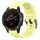 Per Garmin Fenix 5 / Fenix 5 Plus Cinturino per orologio a sgancio rapido in silicone con fibbia nera tinta unita (giallo) Per Garmin Fenix 5 / Fenix 5 Plus Cinturino per orologio a sgancio rapido in silicone con fibbia nera tinta unita (giallo)