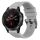 Per Garmin Fenix 5 / Fenix 5 Plus Cinturino per orologio a sgancio rapido in silicone con fibbia nera tinta unita (grigio) Per Garmin Fenix 5 / Fenix 5 Plus Cinturino per orologio a sgancio rapido in silicone con fibbia nera tinta unita (grigio)