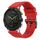 Per Garmin MARQ cinturino per orologio a sgancio rapido in silicone con fibbia nera tinta unita (rosso) Per Garmin MARQ cinturino per orologio a sgancio rapido in silicone con fibbia nera tinta unita (rosso)