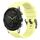 Per Garmin MARQ cinturino per orologio a sgancio rapido in silicone con fibbia nera tinta unita (giallo) Per Garmin MARQ cinturino per orologio a sgancio rapido in silicone con fibbia nera tinta unita (giallo)