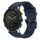 Per Garmin MARQ cinturino per orologio a sgancio rapido in silicone con fibbia nera tinta unita (blu scuro) Per Garmin MARQ cinturino per orologio a sgancio rapido in silicone con fibbia nera tinta unita (blu scuro)