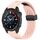 Per cinturino in silicone con fibbia pieghevole magnetica per Garmin Descent MK3i 43mm 20mm (rosa) Per cinturino in silicone con fibbia pieghevole magnetica per Garmin Descent MK3i 43mm 20mm (rosa)