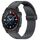 Per cinturino in silicone con fibbia pieghevole magnetica per Garmin Descent MK3i 43mm 20mm (grigio scuro) Per cinturino in silicone con fibbia pieghevole magnetica per Garmin Descent MK3i 43mm 20mm (grigio scuro)