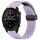 Per Garmin Descent MK3i / MK3 51 mm 26 mm fori cinturino orologio in silicone con fibbia pieghevole magnetica (viola) Per Garmin Descent MK3i / MK3 51 mm 26 mm fori cinturino orologio in silicone con fibbia pieghevole magnetica (viola)