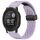 Per cinturino in silicone con fibbia pieghevole magnetica con fori da 22 mm Garmin Instinct 2 / Instinct (viola) Per cinturino in silicone con fibbia pieghevole magnetica con fori da 22 mm Garmin Instinct 2 / Instinct (viola)