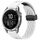 Per cinturino in silicone con fibbia pieghevole magnetica con fori da 22 mm per Garmin Fenix 7 / Fenix 7 Pro (bianco) Per cinturino in silicone con fibbia pieghevole magnetica con fori da 22 mm per Garmin Fenix 7 / Fenix 7 Pro (bianco)