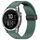 Per cinturino in silicone con fibbia pieghevole magnetica con fori da 22 mm per Garmin Fenix 7 / Fenix 7 Pro (verde scuro) Per cinturino in silicone con fibbia pieghevole magnetica con fori da 22 mm per Garmin Fenix 7 / Fenix 7 Pro (verde scuro)