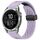 Per cinturino in silicone con fibbia pieghevole magnetica con fori da 22 mm per Garmin Fenix 7 / Fenix 7 Pro (viola) Per cinturino in silicone con fibbia pieghevole magnetica con fori da 22 mm per Garmin Fenix 7 / Fenix 7 Pro (viola)