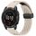 Per cinturino in silicone con fibbia pieghevole magnetica Garmin Epix Pro 47mm 22mm (Starlight)