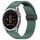 Per Garmin Epix Gen2 / Epix Pro Gen2 cinturino in silicone con fibbia pieghevole magnetica con fori da 47 mm (verde scuro) Per Garmin Epix Gen2 / Epix Pro Gen2 cinturino in silicone con fibbia pieghevole magnetica con fori da 47 mm (verde scuro)