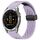 Per Garmin Epix Gen2 / Epix Pro Gen2 cinturino in silicone con fibbia pieghevole magnetica con fori da 47 mm (viola) Per Garmin Epix Gen2 / Epix Pro Gen2 cinturino in silicone con fibbia pieghevole magnetica con fori da 47 mm (viola)