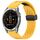 Per cinturino in silicone con fibbia pieghevole magnetica con fori da 47 mm per Garmin Epix Gen2 / Epix Pro Gen2 (giallo) Per cinturino in silicone con fibbia pieghevole magnetica con fori da 47 mm per Garmin Epix Gen2 / Epix Pro Gen2 (giallo)