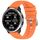 Per cinturino in silicone con trama incrociata Garmin D2 Air X10 da 43 mm (arancione) Per cinturino in silicone con trama incrociata Garmin D2 Air X10 da 43 mm (arancione)