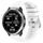 Per cinturino in silicone con trama incrociata Garmin D2 Air X10 da 43 mm (bianco) Per cinturino in silicone con trama incrociata Garmin D2 Air X10 da 43 mm (bianco)