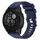 Per cinturino in silicone tinta unita Garmin Descent G1 Solar da 22 mm (blu notte)