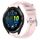 Per Garmin Forerunner 965 cinturino in silicone tinta unita da 22 mm (rosa) Per Garmin Forerunner 965 cinturino in silicone tinta unita da 22 mm (rosa)