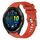 Per Garmin Forerunner 965 cinturino in silicone tinta unita da 22 mm (rosso) Per Garmin Forerunner 965 cinturino in silicone tinta unita da 22 mm (rosso)