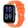 Per cinturino in silicone tinta unita liscio Amazfit Bip 3 Pro da 20 mm (arancione)