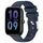 Per cinturino in silicone tinta unita liscio Amazfit Bip 3 Pro da 20 mm (blu notte)