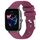 Per cinturino in silicone tinta unita liscio Amazfit GTS 3 da 20 mm (Borgogna) Per cinturino in silicone tinta unita liscio Amazfit GTS 3 da 20 mm (Borgogna)