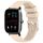 Per Amazfit GTS 2 Mini cinturino in silicone liscio tinta unita da 20 mm (beige)