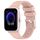 Per cinturino in silicone liscio tinta unita Amazfit Pop Pro da 20 mm (rosa) Per cinturino in silicone liscio tinta unita Amazfit Pop Pro da 20 mm (rosa)