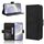 Per Samsung Galaxy S24 5G Custodia in pelle con texture di vitello e slot per schede (nero) Per Samsung Galaxy S24 5G Custodia in pelle con texture di vitello e slot per schede (nero)