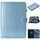 Per Lenovo Tab M11/ Xiaoxin Pad 11 2024 Custodia per tablet in pelle con polvere glitterata e vernice (blu) Per Lenovo Tab M11/ Xiaoxin Pad 11 2024 Custodia per tablet in pelle con polvere glitterata e vernice (blu)