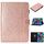 Per Lenovo Tab M11/ Xiaoxin Pad 11 2024 Custodia per tablet in pelle con polvere glitterata e vernice (oro rosa) Per Lenovo Tab M11/ Xiaoxin Pad 11 2024 Custodia per tablet in pelle con polvere glitterata e vernice (oro rosa)