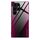 Per Samsung Galaxy S24 Ultra 5G Custodia per telefono in vetro TPU con trama sfumata (rosa rosso)