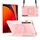 Custodia per tablet PC ibrida in silicone con robot per Samsung Galaxy Tab S9 FE+ / S9+ (oro rosa) Custodia per tablet PC ibrida in silicone con robot per Samsung Galaxy Tab S9 FE+ / S9+ (oro rosa)