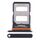 Per Xiaomi Poco F5 Vassoio scheda SIM + Vassoio scheda SIM (nero)