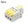 D1-3 Morsettiera a connessione rapida con splitter per collegamento mini filo a pressione (giallo)