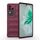 Per vivo S18 5G Magic Shield TPU + custodia per telefono in flanella (vino rosso) Per vivo S18 5G Magic Shield TPU + custodia per telefono in flanella (vino rosso)