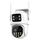 La doppia fotocamera WiFi QX104 da 3 MP supporta il riconoscimento del volto umano e l'allarme AI (spina americana) La doppia fotocamera WiFi QX104 da 3 MP supporta il riconoscimento del volto umano e l'allarme AI (spina americana)