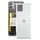 Per Motorola Moto G32 Cover posteriore batteria originale (argento)