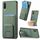 Per vivo Y12 / Y15 / Y17 / Y3 Custodia per telefono con supporto pieghevole in fibra di carbonio (verde) Per vivo Y12 / Y15 / Y17 / Y3 Custodia per telefono con supporto pieghevole in fibra di carbonio (verde)