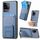Per vivo iQOO 11 5G Custodia per telefono in fibra di carbonio con supporto pieghevole (blu) Per vivo iQOO 11 5G Custodia per telefono in fibra di carbonio con supporto pieghevole (blu)