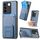 Custodia pieghevole per telefono con supporto pieghevole per carta in fibra di carbonio per vivo S16E/V27E (blu) Custodia pieghevole per telefono con supporto pieghevole per carta in fibra di carbonio per vivo S16E/V27E (blu)